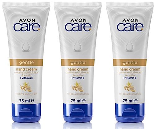 Avon Care Gentle Moisturising Hand Cream 75ml - Pack of 3