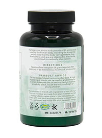Full Spectrum Amino Acid Powder | BCAA | Vegan Free Form Amino Acids | 200g Powder | G&G Vitamins