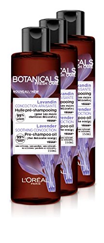 L'Oréal Paris Botanicals Pre-Shampoo Lavandin Soothing Concoction 150 ml - Pack of 3
