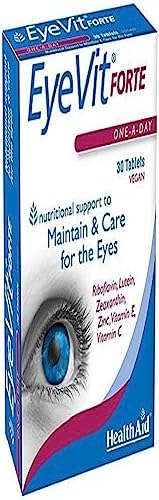 HealthAid Vegan EyeVit Forte Tablets - (Pack of 30 Tablets)