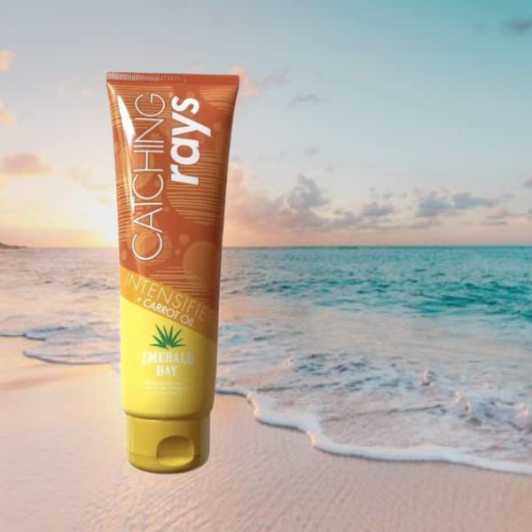 Emerald Bay Catching Rays Tanning Accelerator 250ml, Orange, Non-Tingle, Natural, Deep Skin Tone