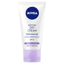NIVEA Sensitive Day Cream (50 ml), Face Cream and Moisturiser with SPF 15 for Sensitive Skin, Summer Skin Care Essentials, Sensitive Moisturising Cream