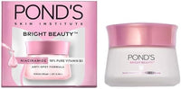 UK Wild Skincare Ponds Bright Beauty Day Cream, SPF 15 PA++, 35 g, Non-Oily Face Moisturizer with Niacinamide