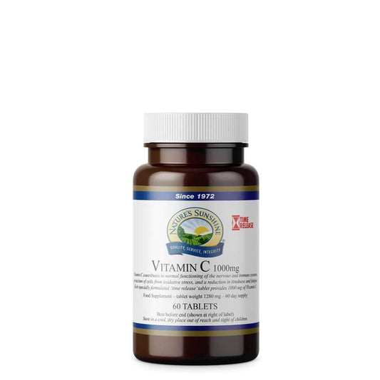 Nature's Sunshine Vitamin C 1000mg Timed Release (60)