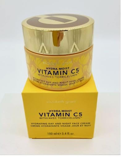 Elizabeth Grant Hydra Moist Vitamin C5 Eye Cream with Torricelumn, 30ml, Anti-Ageing Formula