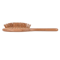 kandid Kandid Luxury Wooden Hairbrush with natural striping - 70 bristles - Size: 24cm x 9cm x 3.5cm