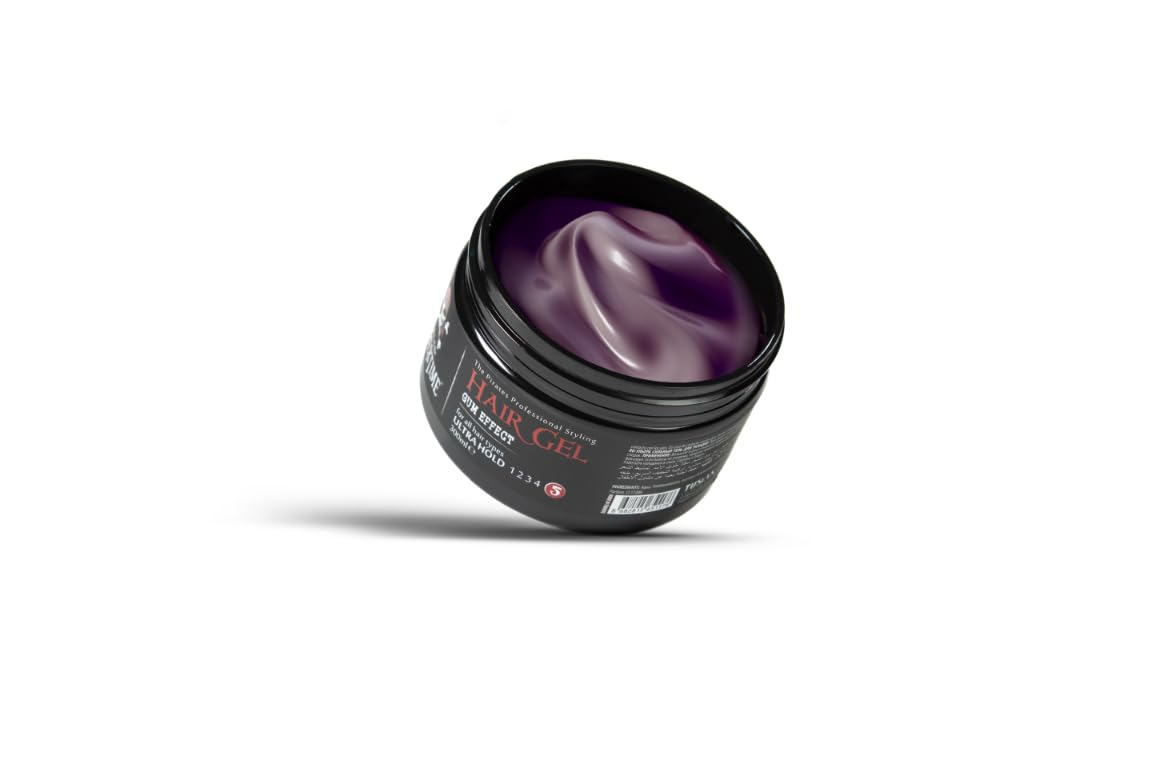 BarberTime BARBERTIME Hair Styling Gel | All Hair Types | Ultra Hold | Edge Control | Gum Effect 300 ml