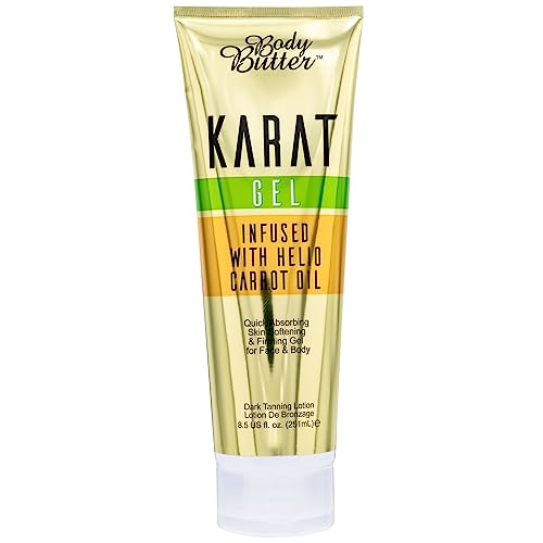 BODY BUTTER Body Butter Karat Gel Accelerator Tanning Lotion - Infused with Helio Carrot Oil (251ml)