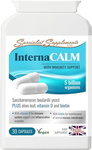 Specialist Supplements InternaCALM Probiotic Yeast 30 Capsules