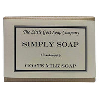 The Little Goat Soap Company The Little Goat Soap 1 x Simply Goats Milk Soap. Unscented 100g. Sensitive Skin. Eczema, Psoriasis, Dermatitis. Dry Skin