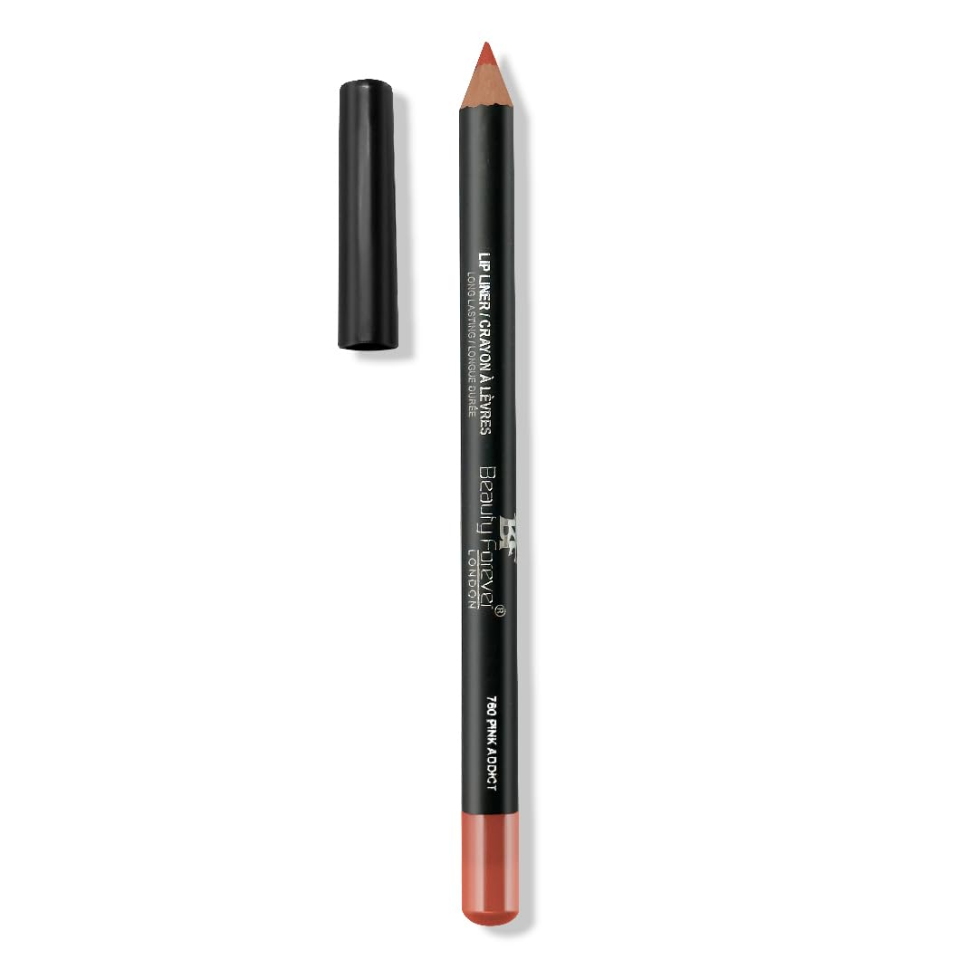 BF Beauty Forever Beauty Forever Lip Liner, Creamy and Anti-Smudge, 1gm (760 Pink Addict)