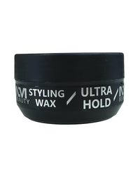 NM BEAUTY NMB Gumm-wax Professional Hair Styling Wax | Edge Control | Hair Gel Wax | Ultra Hold | Men & Women Hair Wax (Blue, Black & Red Aqua, Green Matte) 150ml (150ml, Black Aqua)