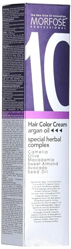 MORFOSE Morfose 10 Professional Hair Colour Cream 100 ml, No. 7.1 Natural Ash Auburn