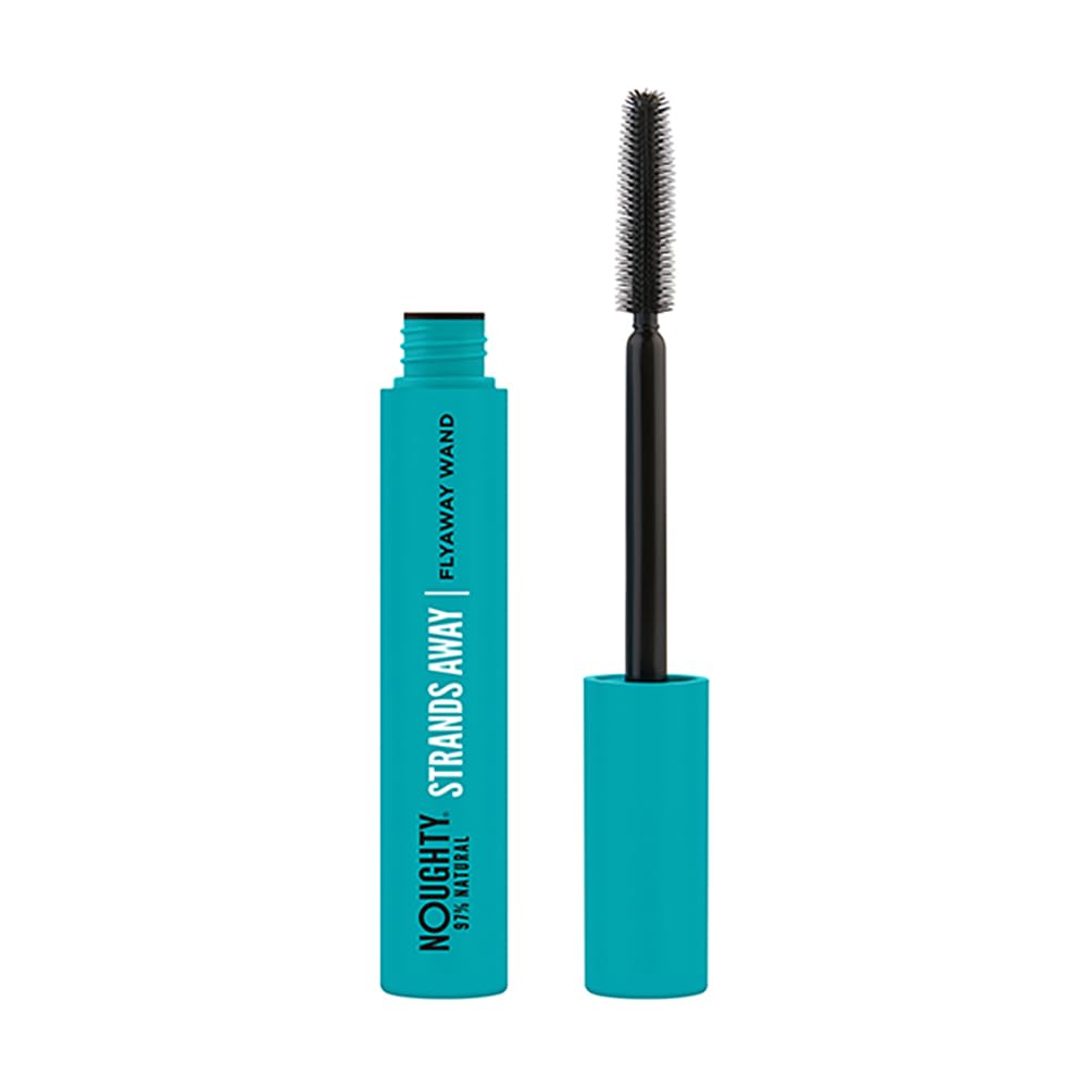 Noughty 97% Natural Frizz Magic Strands Away Flyaway Wand, Controls Frizzy Hair and Eyebrows, Elegant and Non-Greasy Finish, with Marula Oil and Coconut Oil, 12 ml