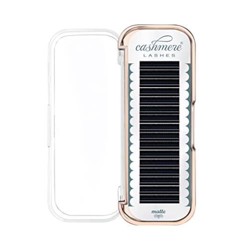 Cashmere Lashes Matte 0.15 C curl Mixed Tray Classic Flat Ellipse Individual Eyelash Extensions