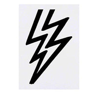 Azeeda Large 'Lightning Bolt' Temporary Tattoo (TO00017140)
