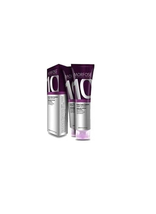 Morfose 10 Professional Hair Colour Cream 100 ml, No. 7.65 Contrast Love Fire