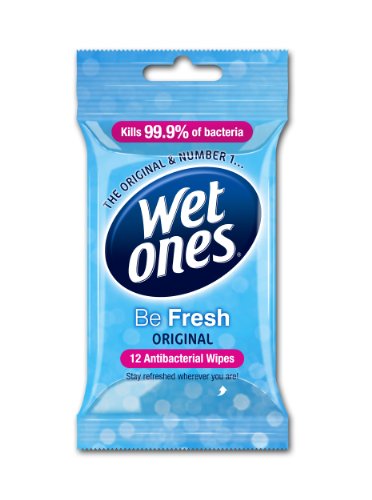 Wet ones Wet Ones Be Fresh Original Antibacterial Wipes Pack of 6