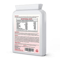Vitamin B Complex B-50 90 Capsules (V) (not Tablets) High Potency Vegan B-Complex with PABA. Made in The UK- Pharmanostix