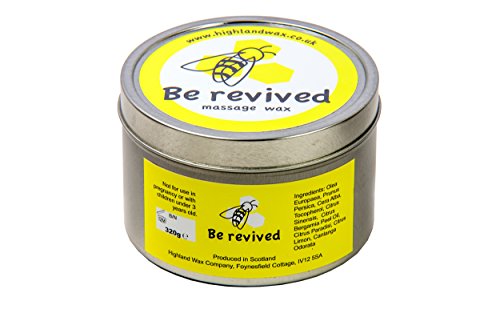 Highland Wax Company Massage Wax (320g) - Citrus Scent - Unisex, Adults
