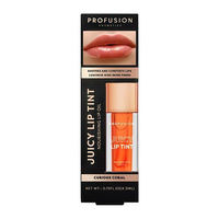 Profusion Cosmetics PROFUSION COSMETICS JUICY LIP TINT - NOURISHING LIP OIL: CURIOUS CORAL