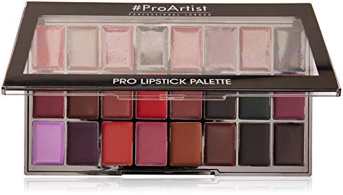 Freedom Makeup dom Makeup - Lipstick Palette - Pro Lipstick Palette - Black