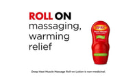 AHASON'S Deep Heat Muscle Massage Roll on Lotion,Pack of 3