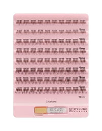 Eylure Lash Board Clusters Multipack False Lashes (8mm, 10mm, 12mm/glue supplied)