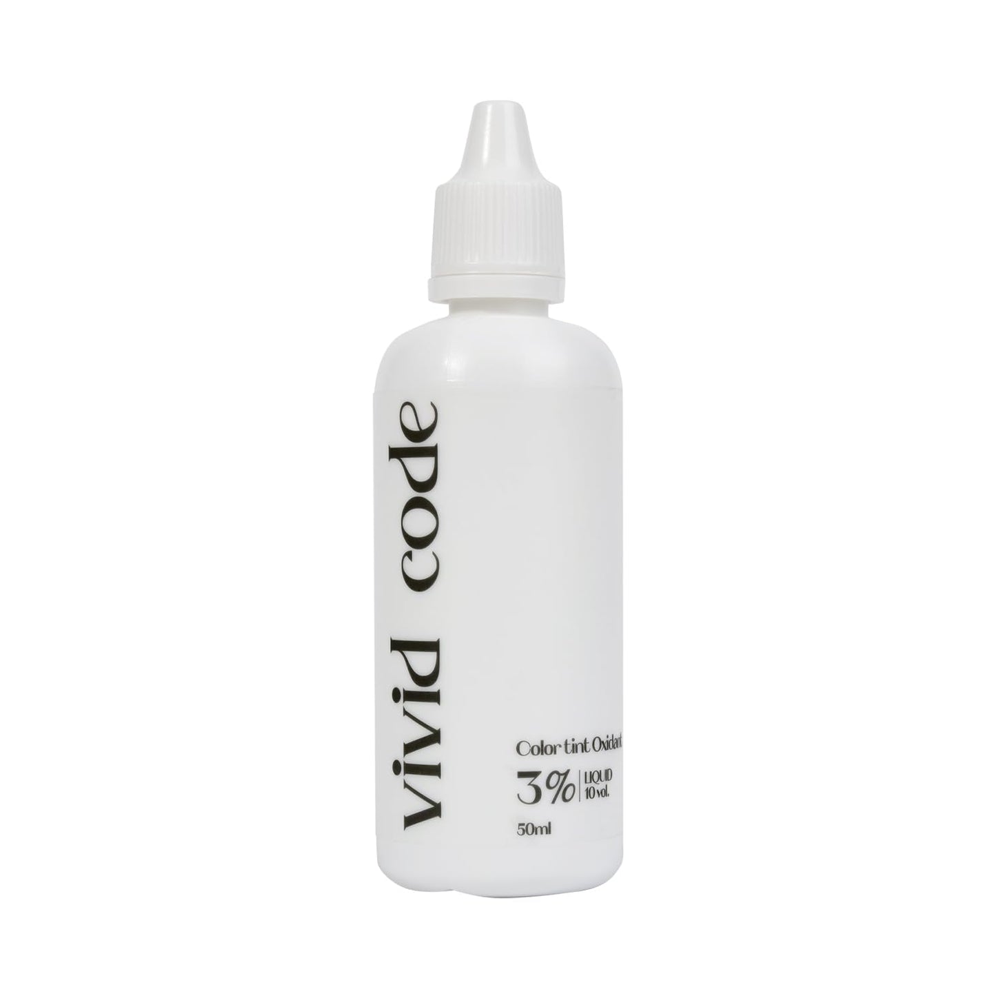 QBS VIVID CODE Brow Color Tint for Eyebrows (Tint Oxidant 3% 50ml)