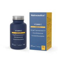 NATROCEUTICS Natroceutics Vitamin C Complete 60 Vegan Friendly Capsules| Advanced delivery via liposomal Cellg8™|Market Leading Quality Through Quali-C™ with Citrus Bioflavonoids| Increased Bioavailability