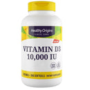 Healthy Origins, Vitamin D3, 10,000 IU, 360 Softgels, Lab Tested, Gluten Free, Soy Free, Non-GMO
