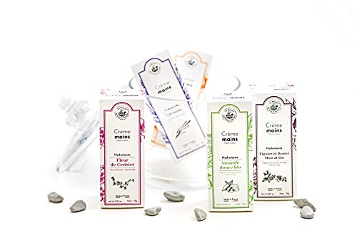 LA MAISON DU SAVON Maison du Savon de Marseille - French Hand Cream - Natural Organic Moisturiser made with Lavender from Provence - 75 ml Tube