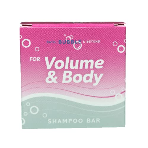Bath Bubble & Beyond Solid Shampoo Bar Gift Boxed 50g (Pink - Volume & Body)