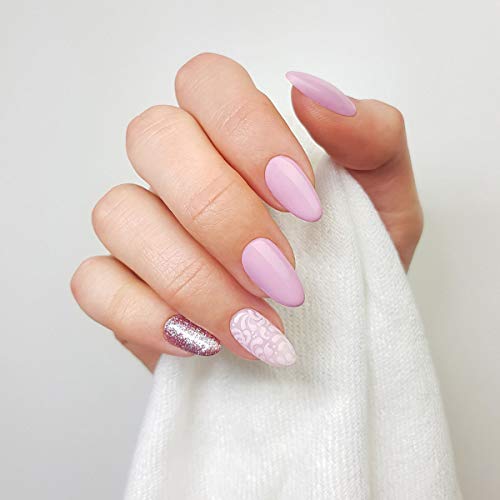 Semilac SEMILAC Gel Nail Polish | Long Lasting and Easy to Apply | Perfect for Home and Professional Manicure and Pedicure - 002 Delicate French UV Gel Nail Polish, 7 ml.