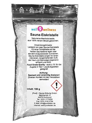 well2wellness Menthol Crystals 100 g