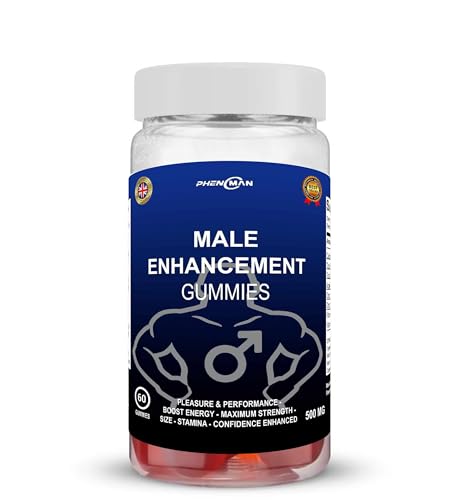 Phenoman Gummies - Bodybuilding Gummies - Natural Ingredients/New & Sealed - 60 Gummies/Dido Extreme Supplements