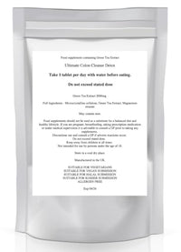 Generic Colon Cleanse Vegan Detox Aid for Gut Health, Digestion Aid, Supports Bowel Function, Constipation Relief and Bloating - 30 Tablets (1 Month Supply)