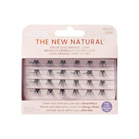 KISS The New Natural Trio Lashes False Eyelashes Clusters 02, 24 Wisps