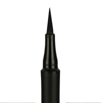 Technic Skinny Felt Tip Liquid Eyeliner - Black Precision Tip & Soft Grip Pen For Long Lasting, Quick Flick Natural or Statement Looks - Suitable for Beginners - 1.5ml