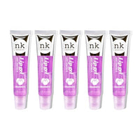 Nicka K NK lip gloss gel 15ml Vitamin E, Shiny, Nourishes, Lip gel (Blueberry, Pack Of 5)