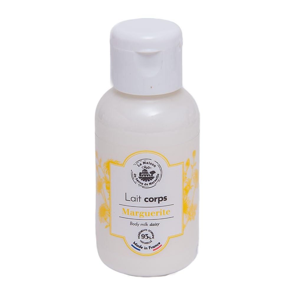 LA MAISON DU SAVON Maison du Savon de Marseille - French Body Lotion for Dry Skin - Fragranced Moisturiser with Organic Shea Butter - Multiple Fragrances - 50ml Travel Size - Set of 3