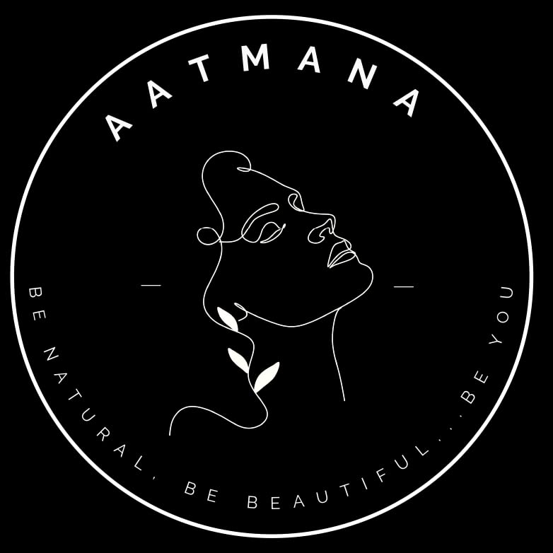 AATMANA Herbal Black Henna Hair Color with Goodness of 9 Herbs | Black Henna Mehndi for Hair, Make Hair Soft & Shiner Natural Hair Color for Men & Women 100g