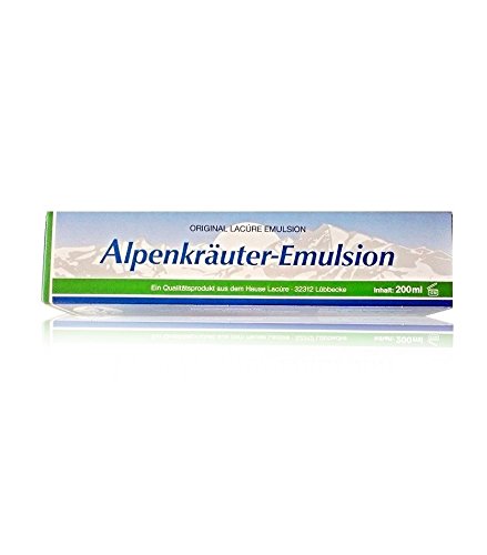 APOWUS Alpine Herbs Emulsion Body Cream Original Made in Germany, 200ml RRP EUR 29.90