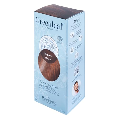 GREENLEAF BOTANIQUE Greenleaf Colouration 100% Organic 100g - Brown