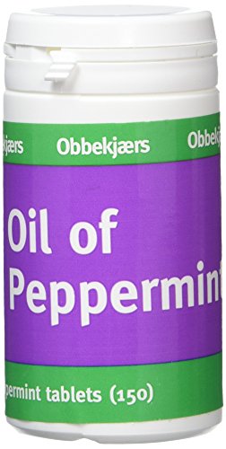 Obbekjaers Peppermint Oil - Pack of 150 Tablets