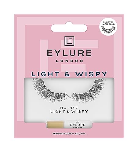 Eylure Light & Wispy No. 117 False Lashes (Shorter Lash Band)