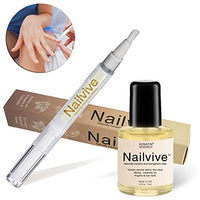 KERATIN RESEARCH NAILVIVE Nail Serum Powerful Magic-like Silk Proteins Proven Natural Formula Strengthening Hardening nails Instantly Prevents Splits Chips Peels Cracks on Your Nails