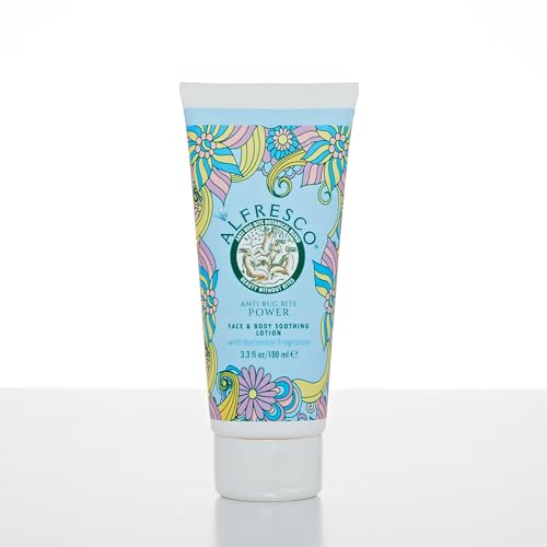 Alfresco Power Lotion (100ml) - Naturally Conditions Skin & Repels Bugs, 100ml, Lotion, DEET Free, Botanical Blend, Unisex-All