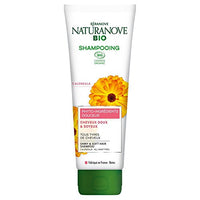 Nat&Nove Kéranove Naturanove Bio - Gentle Shampoo Certified Organic Calendula for All Hair Types - 250 ml
