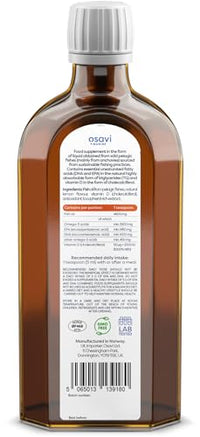OSAVI Osavi Super Omega + D3, 2900mg Omega 3 (Lemon) - 250 ml.